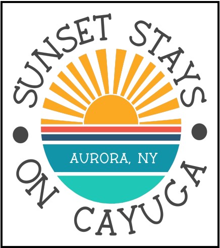 Sunset Stays on Cayuga logo